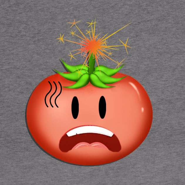 Funny Tomato Tshirt by  Chirido_Bin